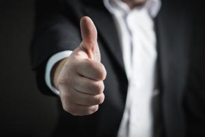 Thumbs Up for a Great Job!